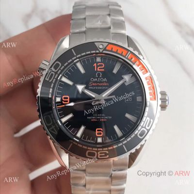 Swiss 8900 Omega Seamaster 600M SS Black Dial Watch - New 1:1 Best Edition